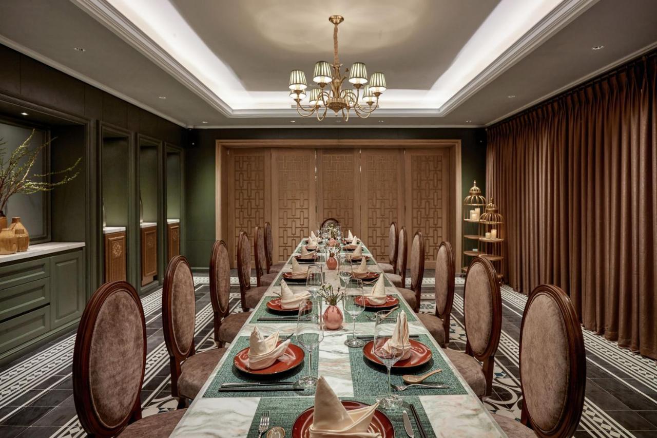Peridot Grand Luxury Boutique Hotel Hanói Exterior foto The dining room