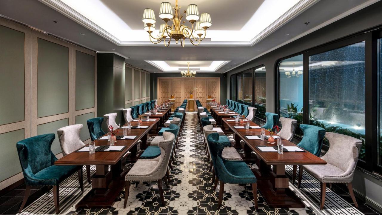 Peridot Grand Luxury Boutique Hotel Hanói Exterior foto The interior of the restaurant